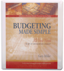 BUDGETING MADE SIMPLE Gary Miller