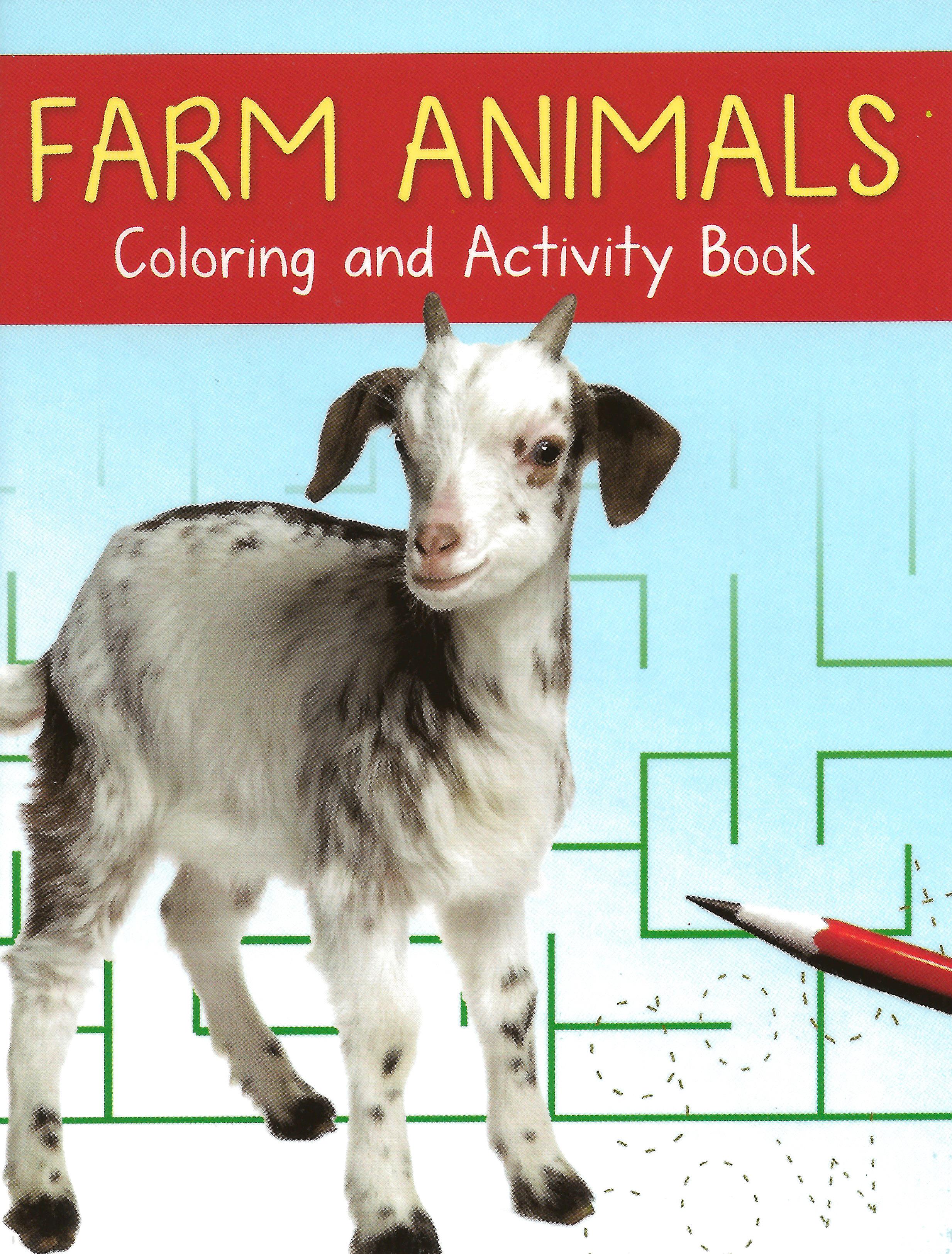 Farm Animals Mini Activity Book