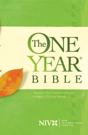 NIV THE ONE YEAR BIBLE Hardback