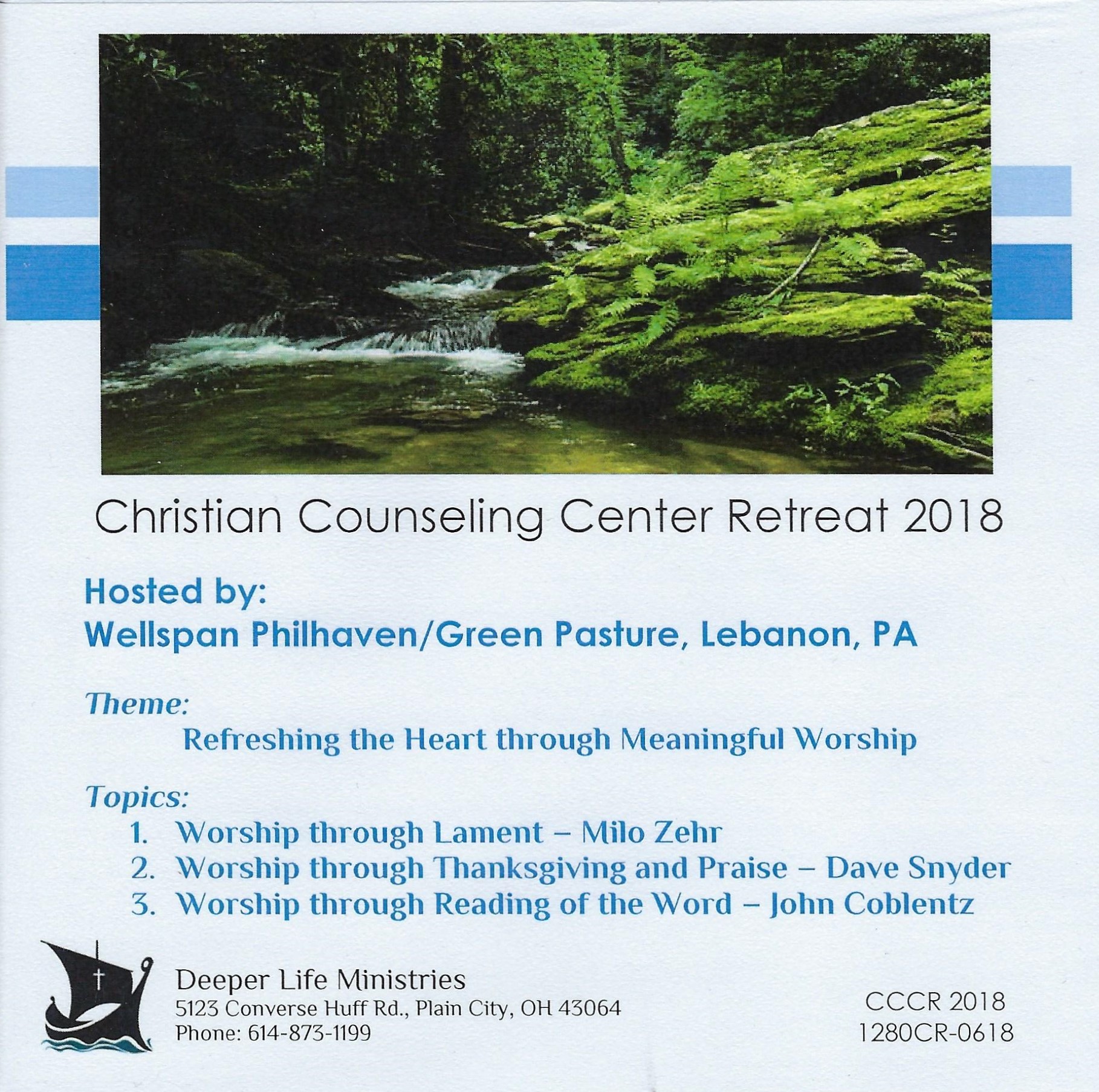 CHRISTIAN COUNSELING CENTER RETREAT 2018